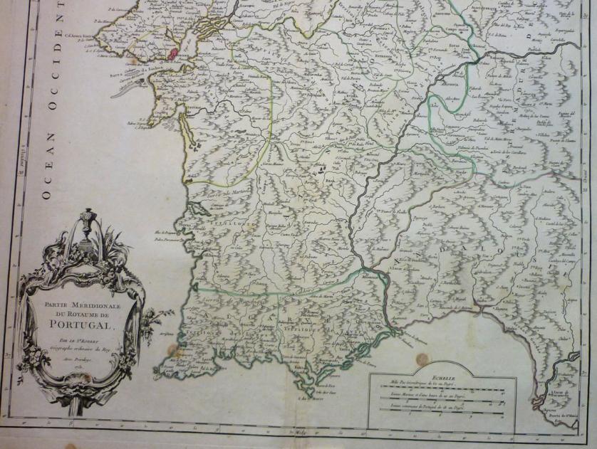 Partie meridionale du royaume de Portugal