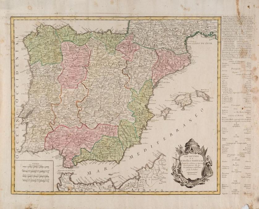 Los reynos de España y Portugal