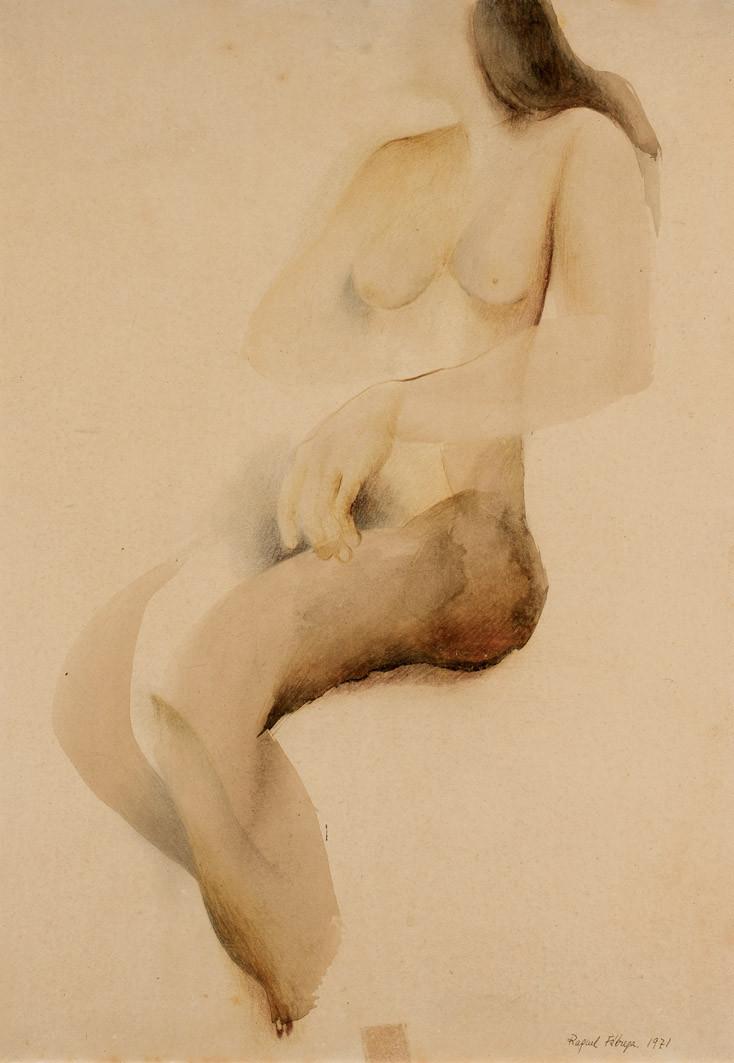 Raquel Fábrega. Desnudo femenino