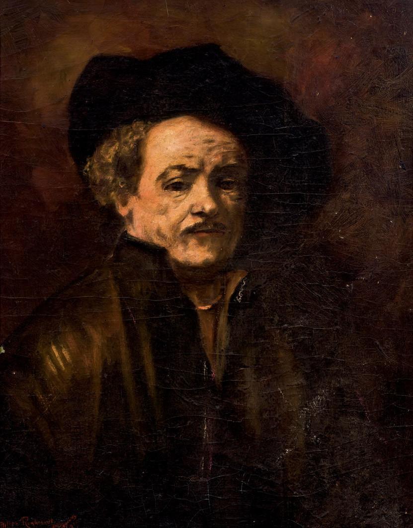 Juan José Segura. Retrato de Rembrandt