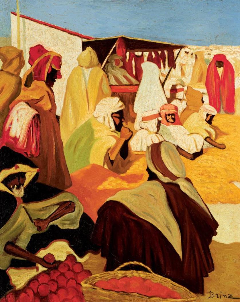*Brinz. Mercado marroquí