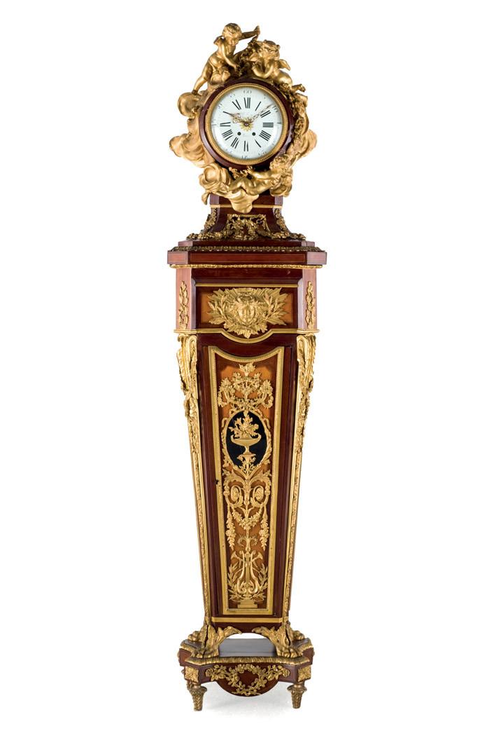 Gran reloj de antesala, estilo Luis XV