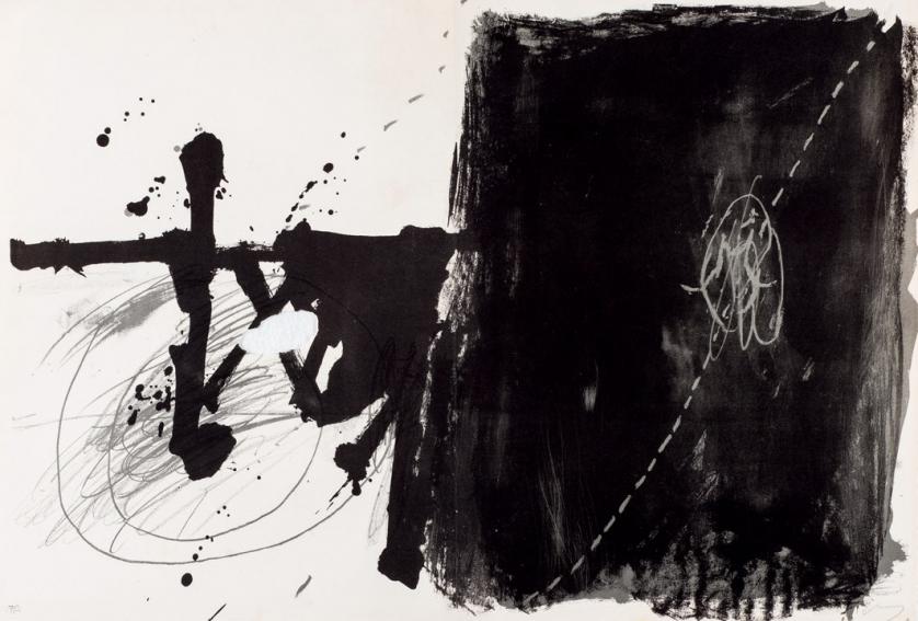 Antoni Tàpies. Negro y gris