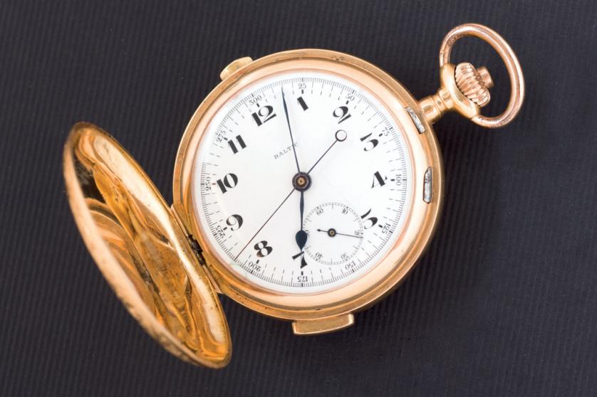 Reloj suizo de bolsillo en oro, Pps. S. XX