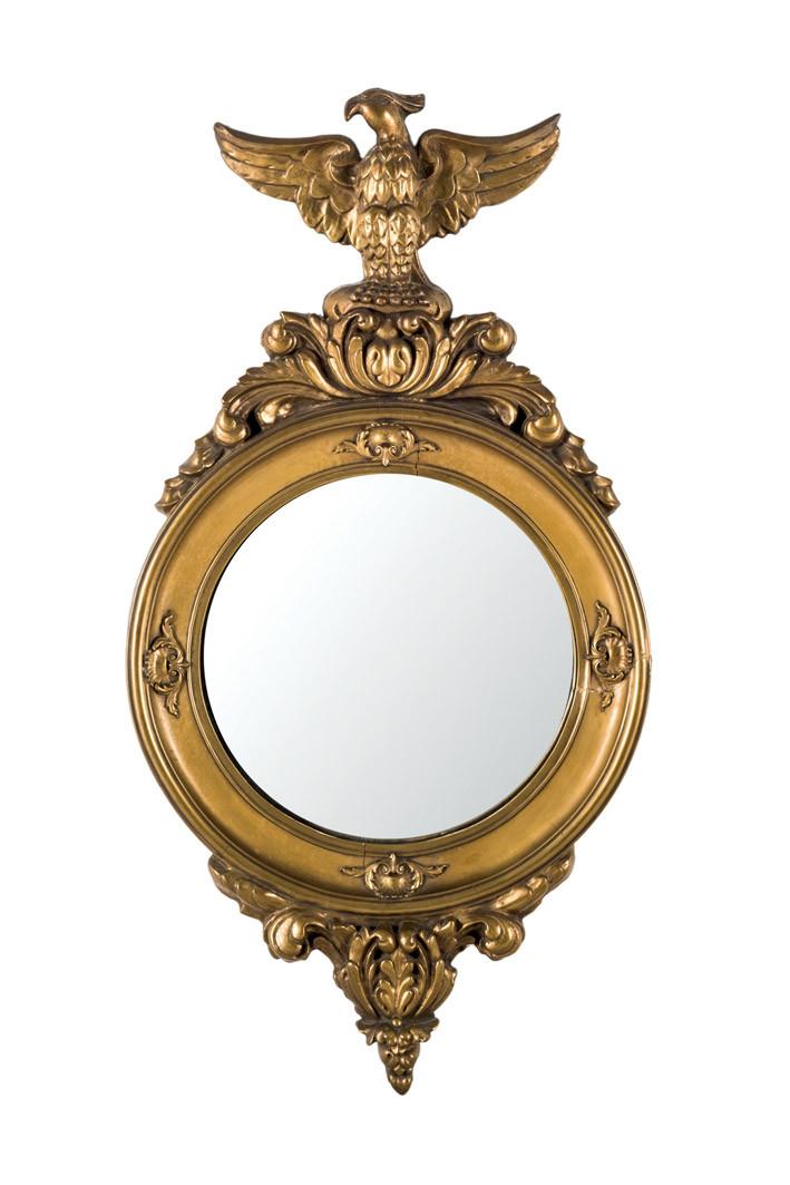 A Regency style wall mirror