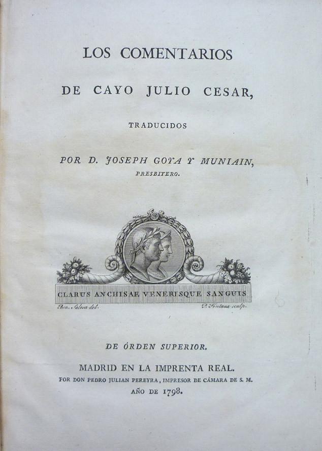 Los comentarios de Cayo Julio César