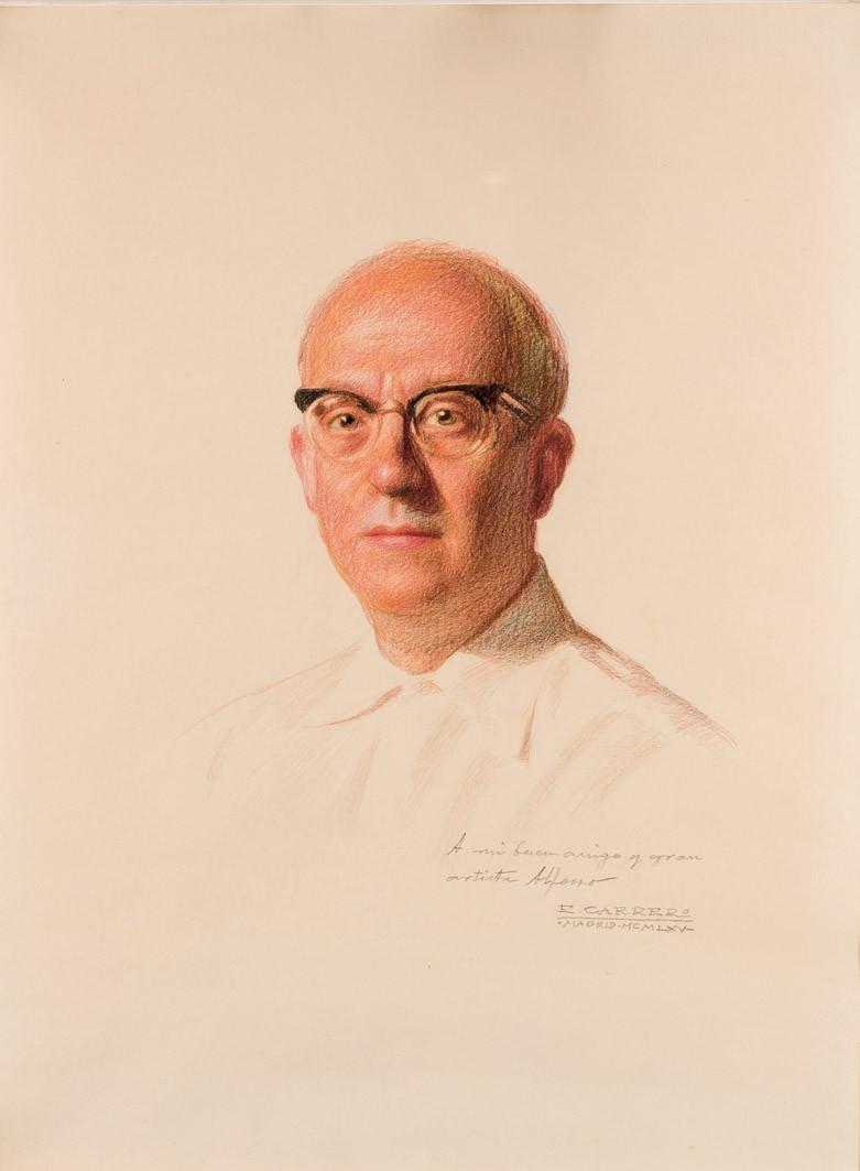 Enrique Carrero. Retrato de Alfonso