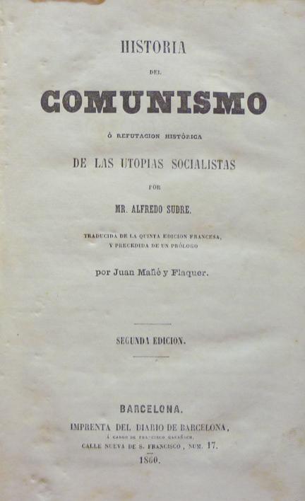Sudre. Historia del comunismo