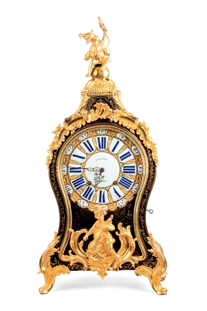 Reloj cartel Luis XV, Le Roy