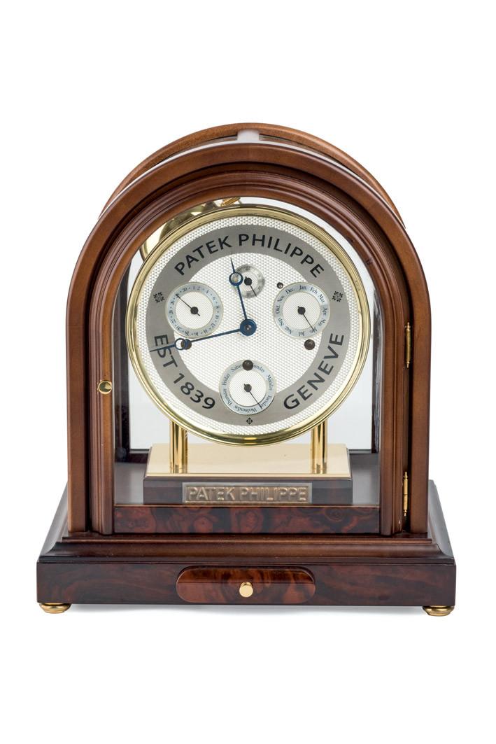 A Patek Philippe chiming mantel clock