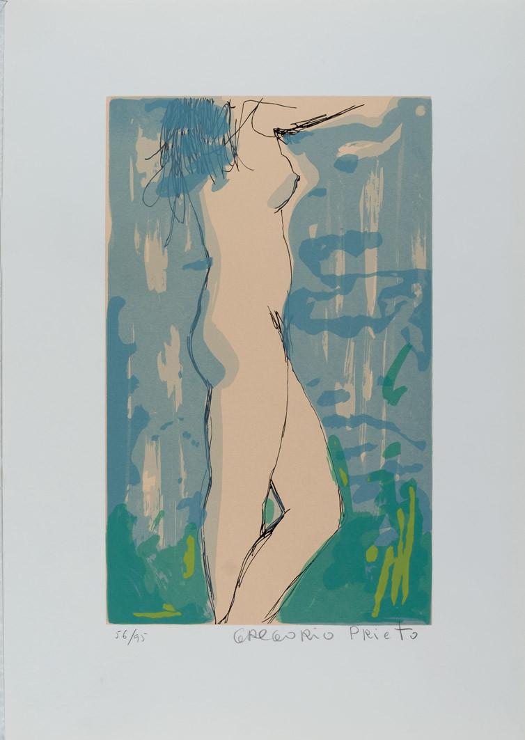 Gregorio Prieto. Desnudo femenino