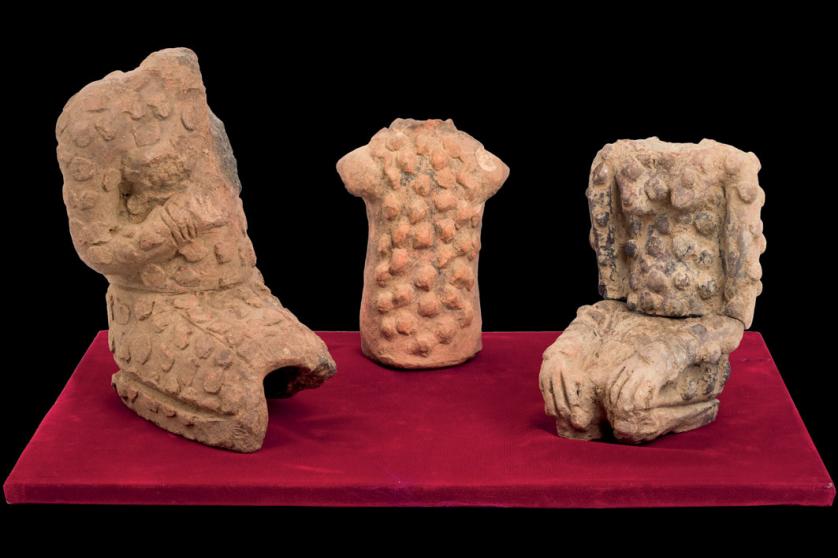 Tres bustos Djenné, Mali, SS. XIV-XV