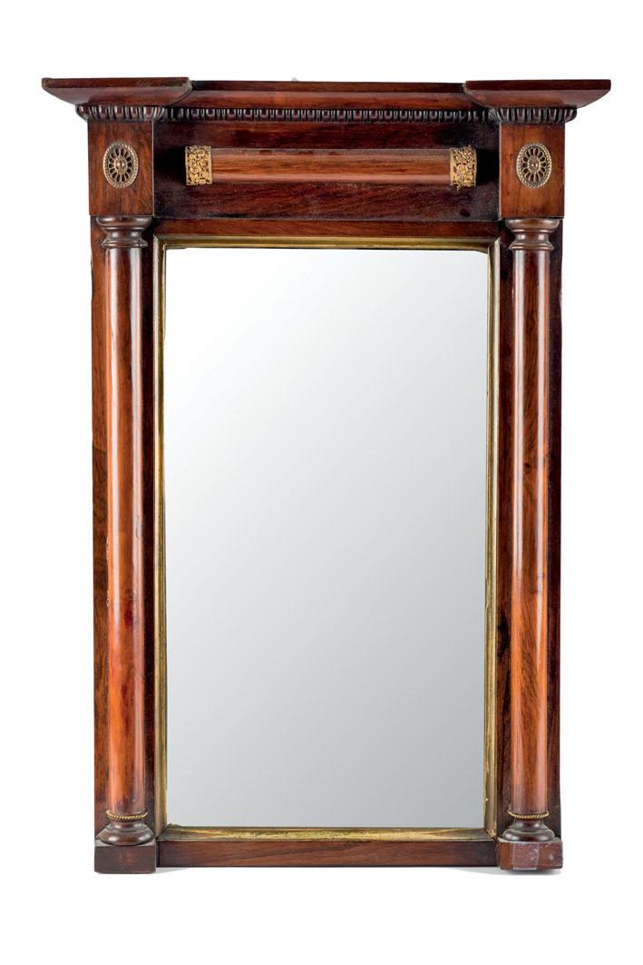 Espejo de nogal estilo Restauración