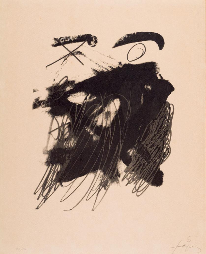 Antoni Tàpies. Composición
