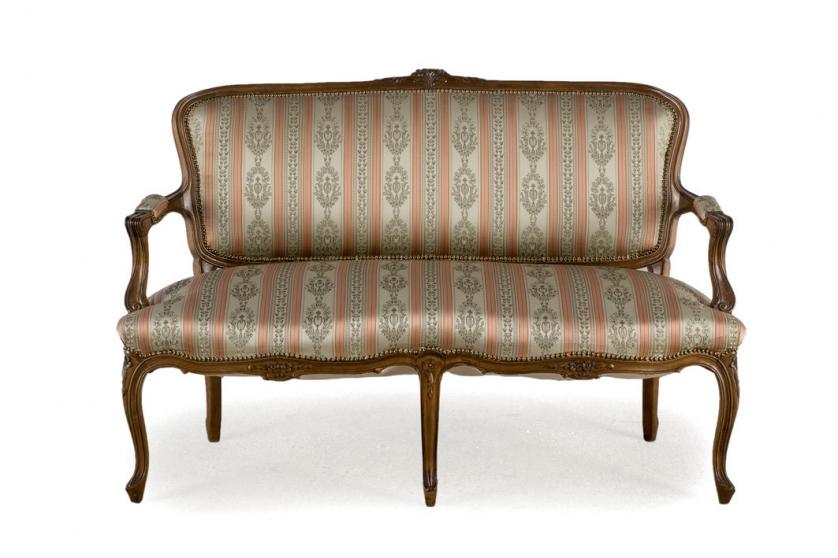 A Louis XV style sofa, 20th C.
