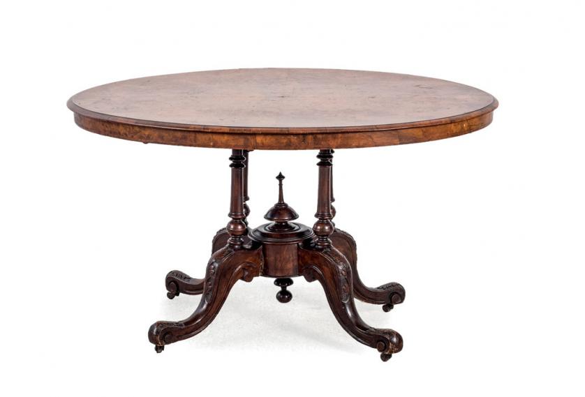 A Victorian table, 2nd half 19th C.