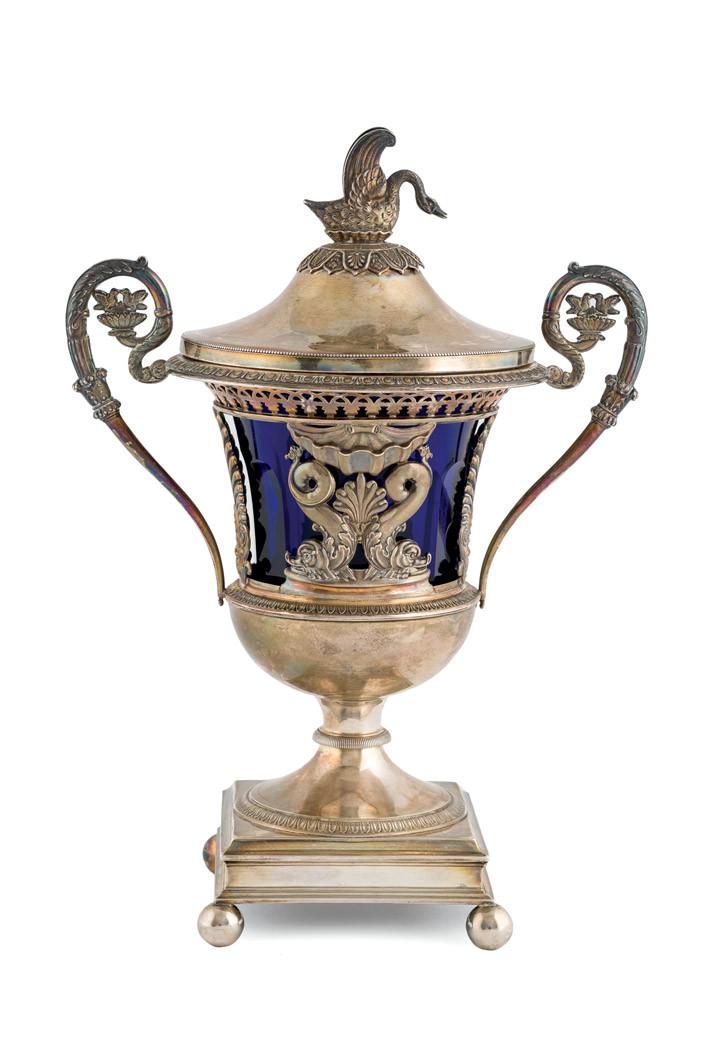 Copa en plata francesa, 1819-1838