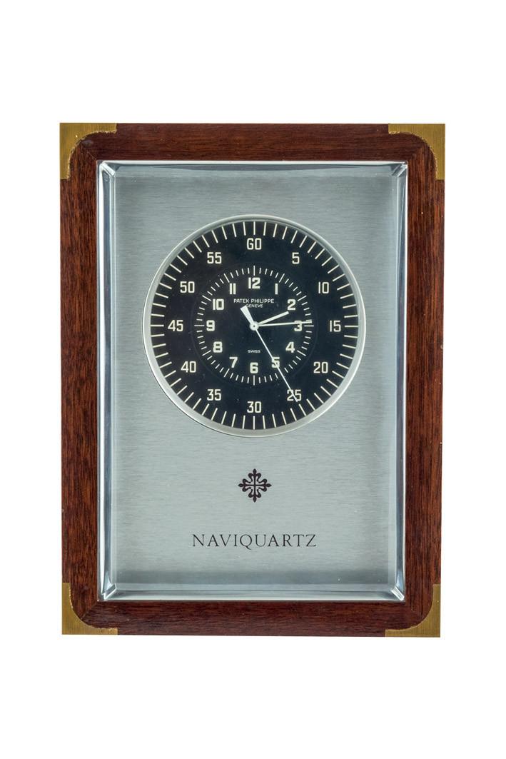 A Patek Philippe Naviquartz clock