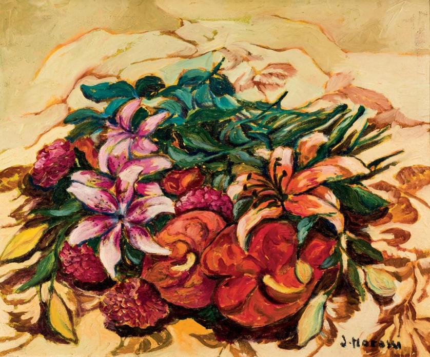 Irma Morassi. Natura morta con fiori