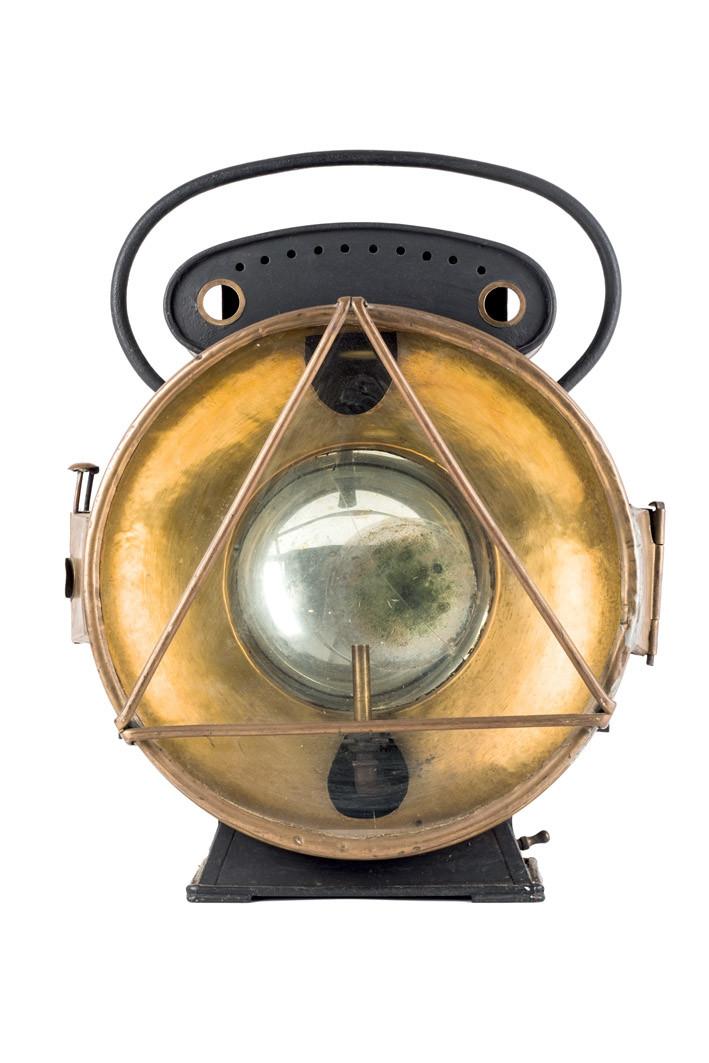 A Spanish locomotive headlight, c. 1920