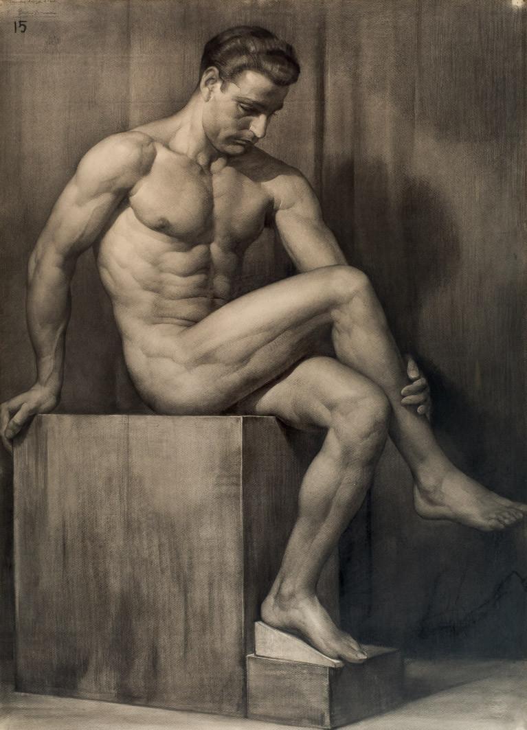 Rafael Pellicer Galeote. Desnudo masculino