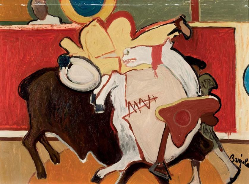Juan Barjola, Bullfighting.