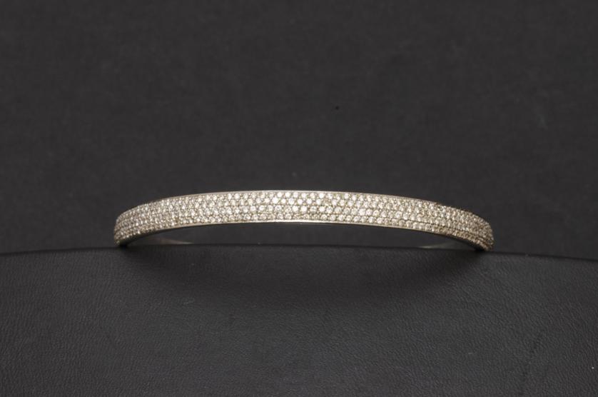 Diamond pave bracelet