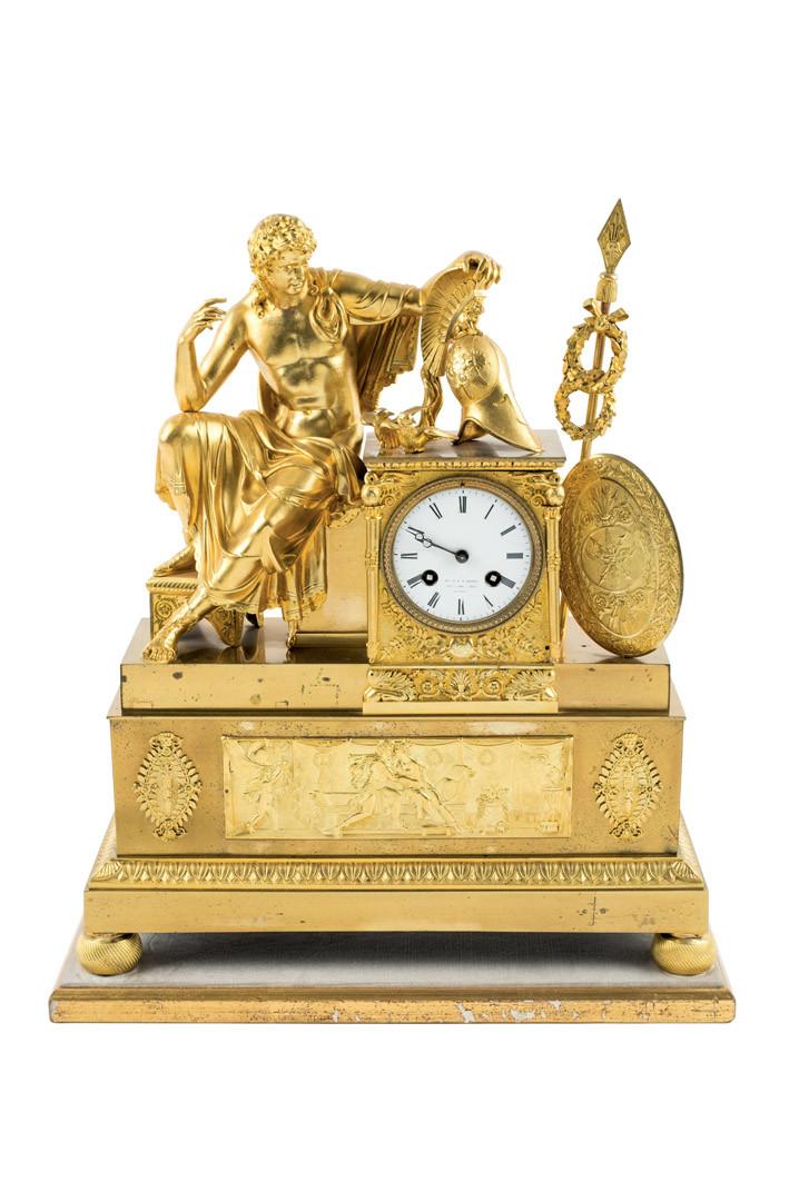 Reloj de sobremesa Restauración, h. 1820-30