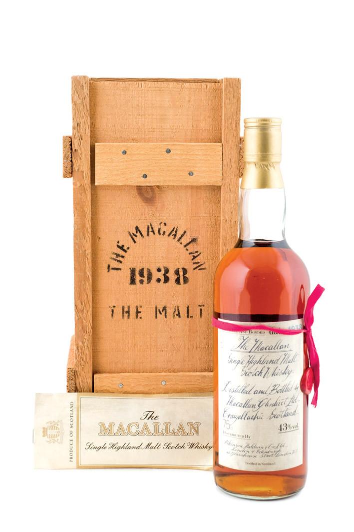 Botella de Macallan 1938