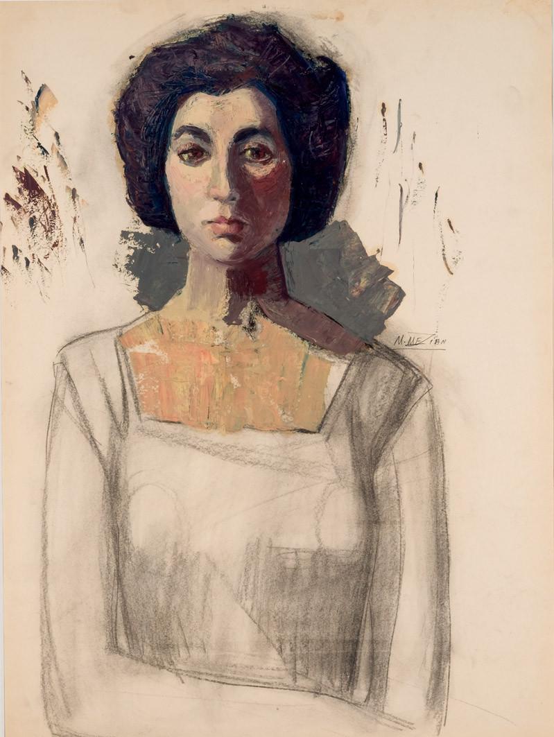 Mériem Mézian. Retrato femenino