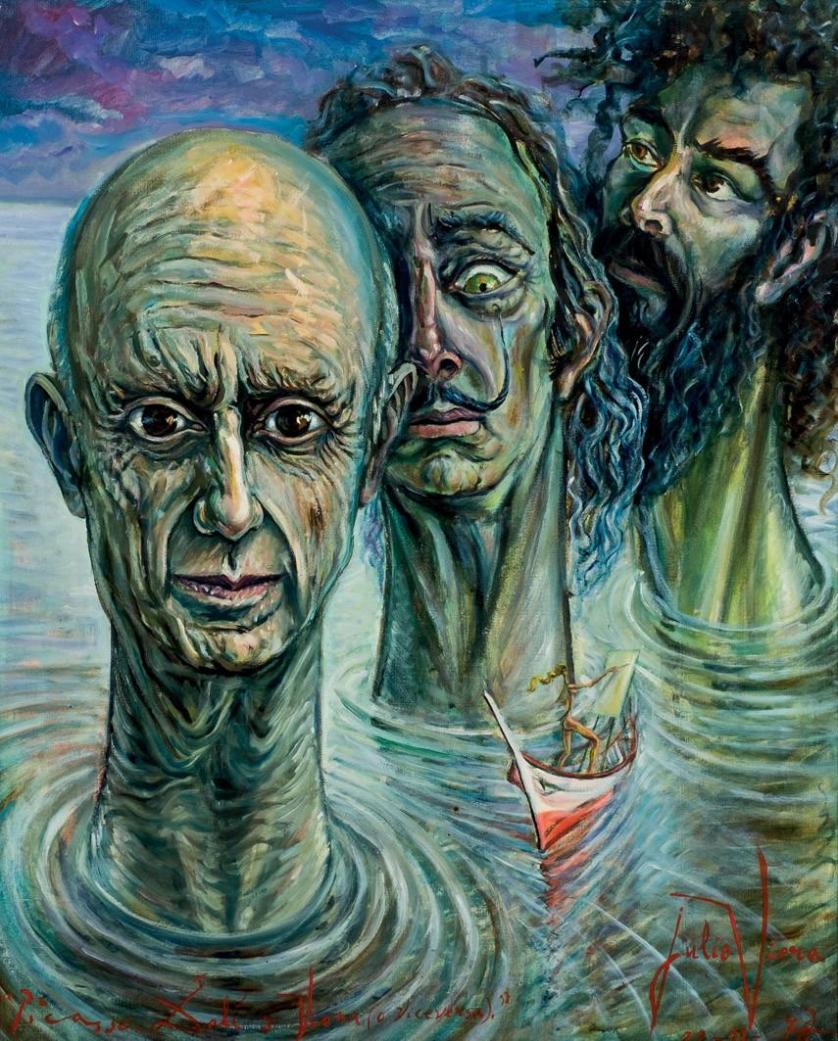 Julio Viera. Picasso, Dalí y Viera