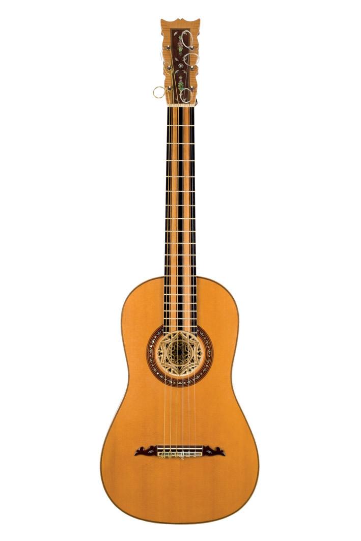 Guitarra de estilo barroco por M. L. N.