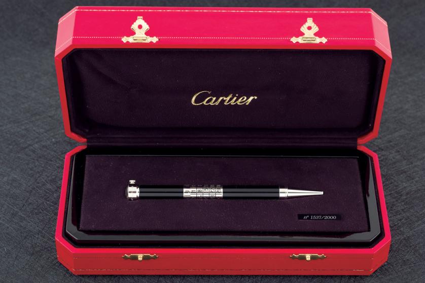 Cartier with watch and perpetual calendar