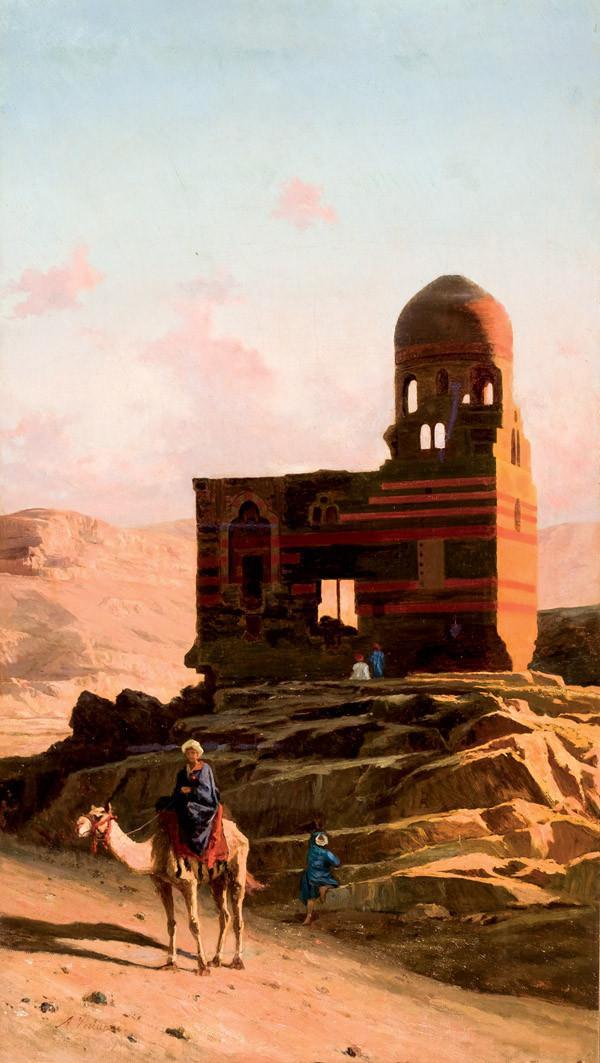 Achille Vertunni. Ruinas del desierto