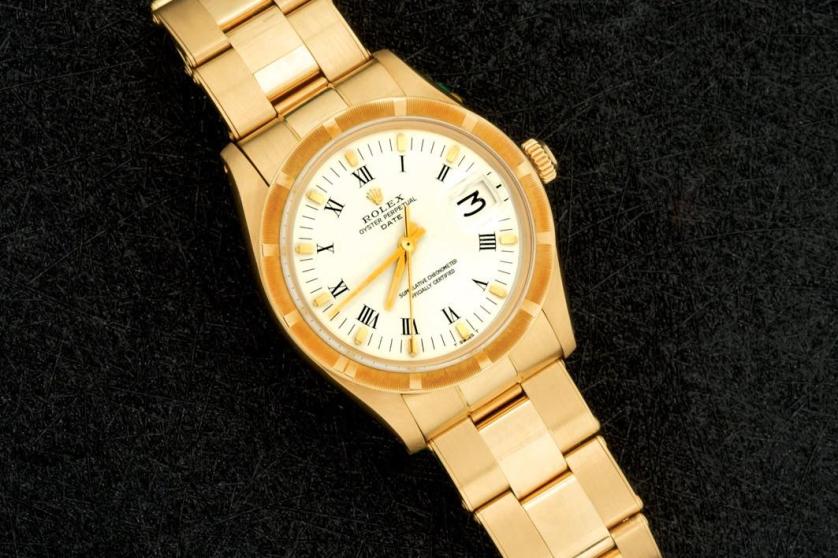 Reloj Rolex Oyster Perpetual Date años 70 en oro