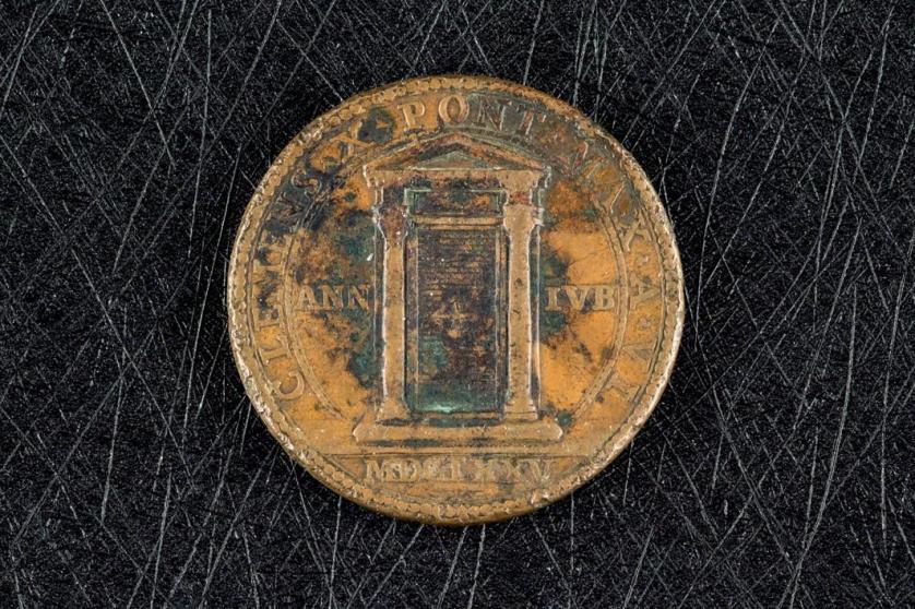 Medalla Vaticano Clemente X 1675 Puerta Santa