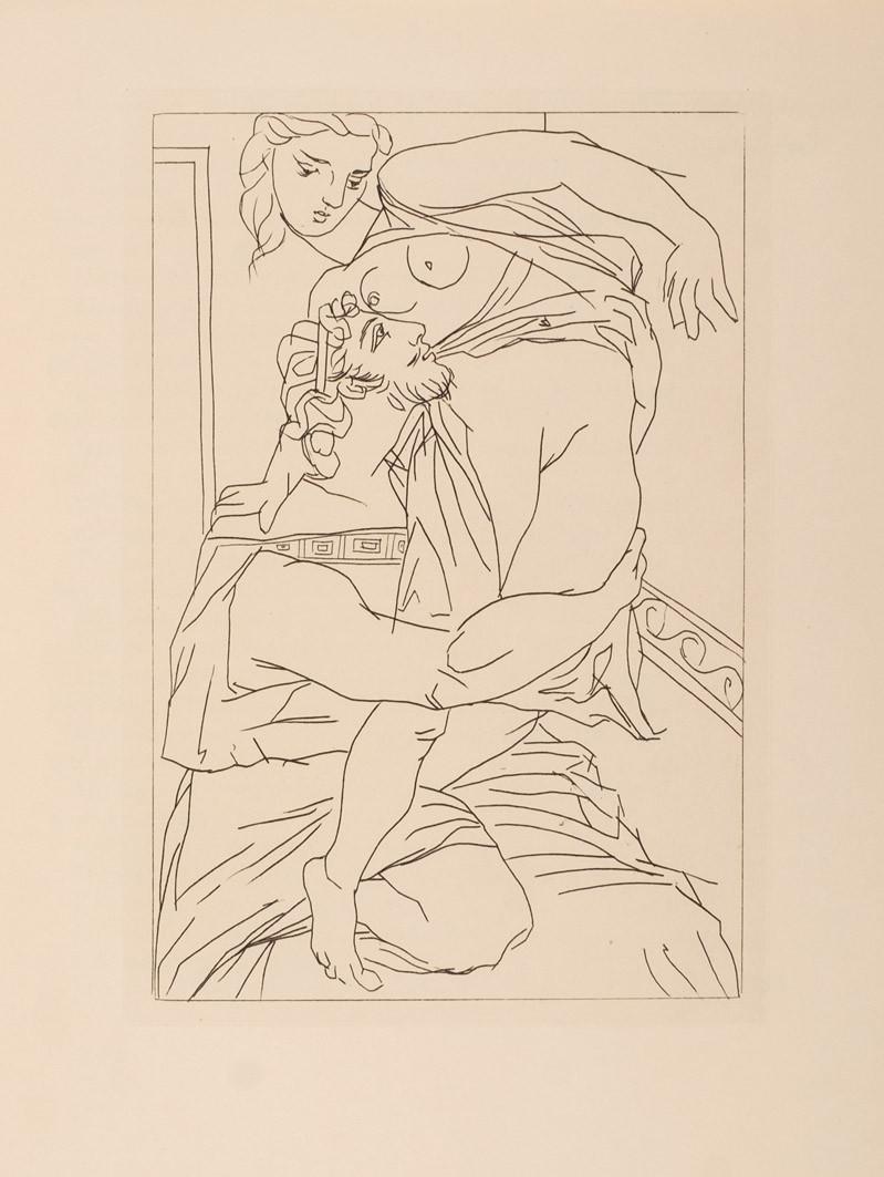 Aristophanes. lysistrata. illustration Picasso
