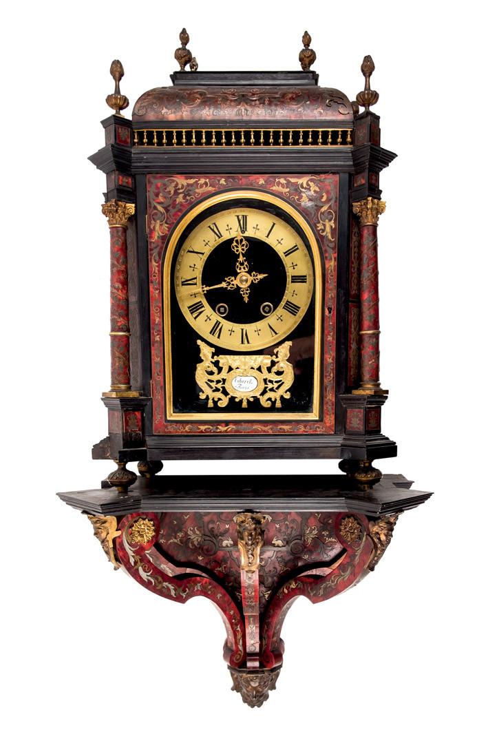 Reloj Bracket estilo Luis XVI (ca. 1850)