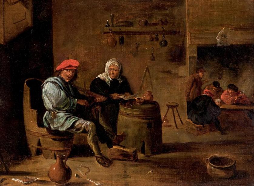 David Teniers El Joven. Escena de taberna