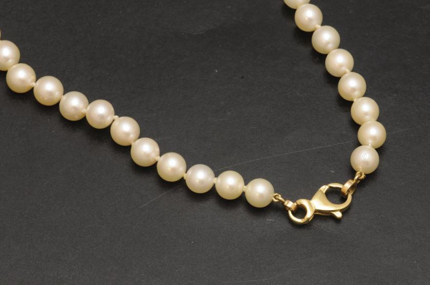 Pearl necklace 8.1-10.6mm