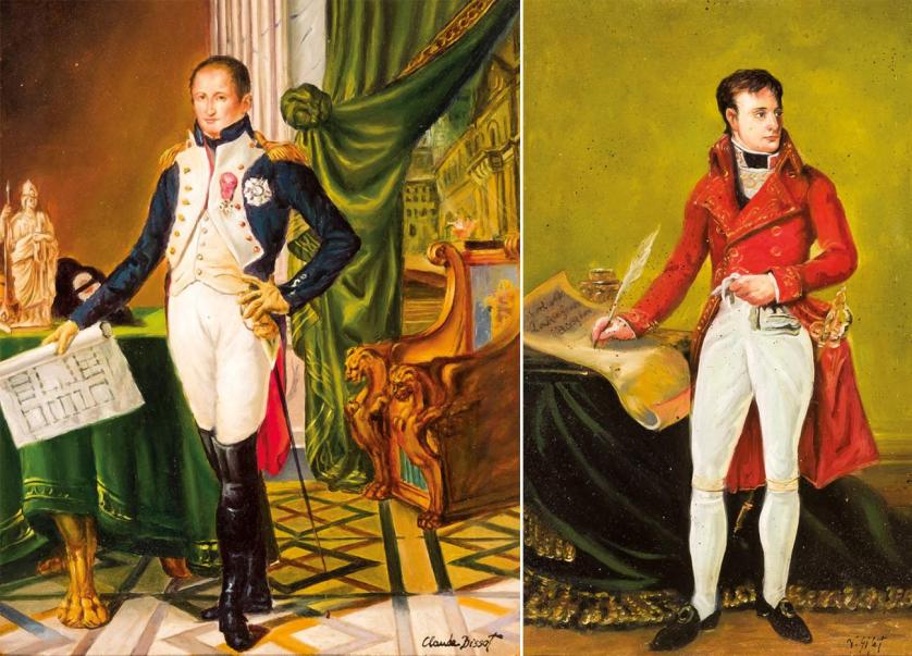 Escuela Francesa Ffs. S. XIX. Napoleón y José