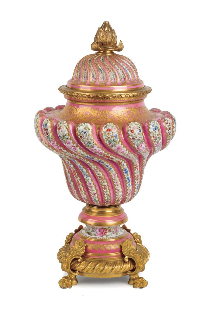 Sèvres porcelain vase