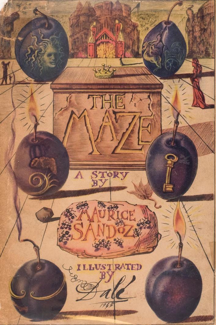 Sandoz. The Maze. Ilust. por Dalí