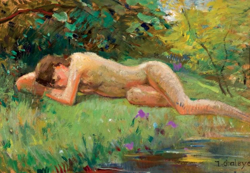 Jean Chaleyé. Desnudo femenino