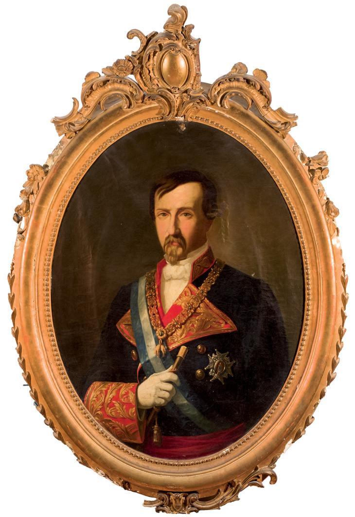 Escuela Española S. XIX. Retrato del Duque de Mo