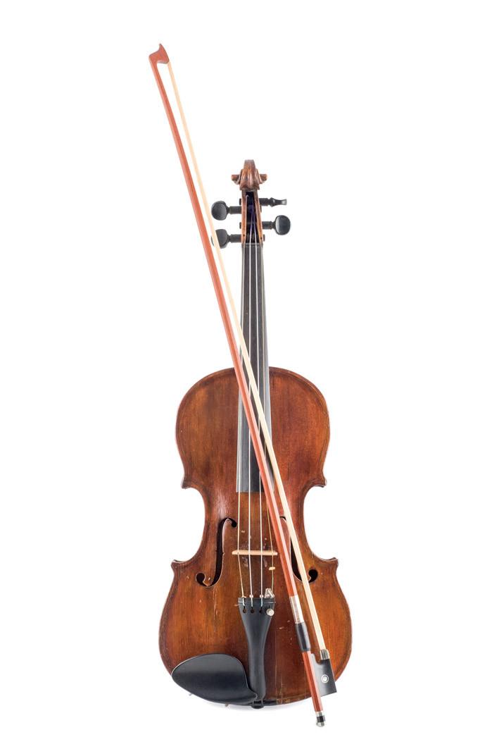 A Steiner model fiddle, late 19th Century