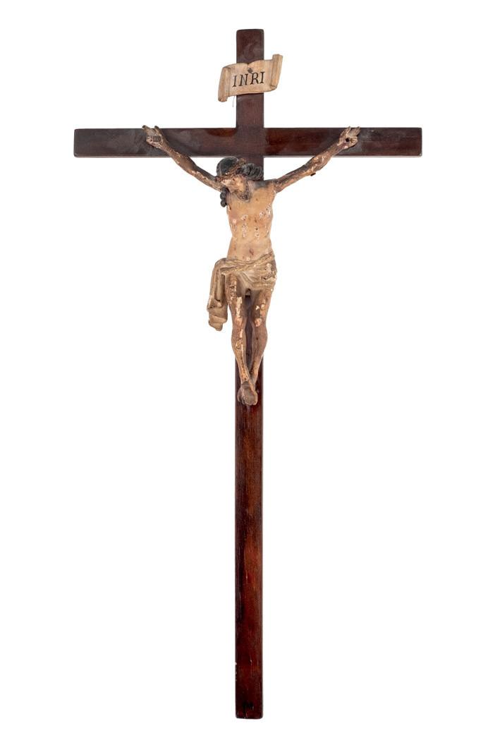 Crucifijo español antiguo