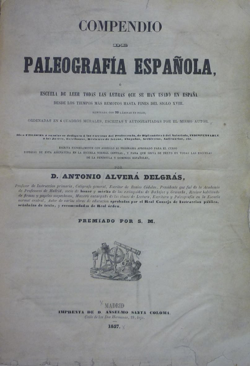 Compendio de paleografía española