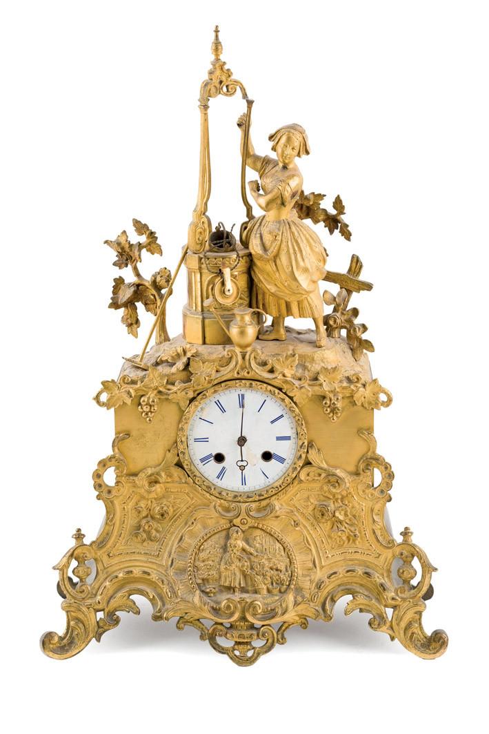Table clock Louis Philippe style