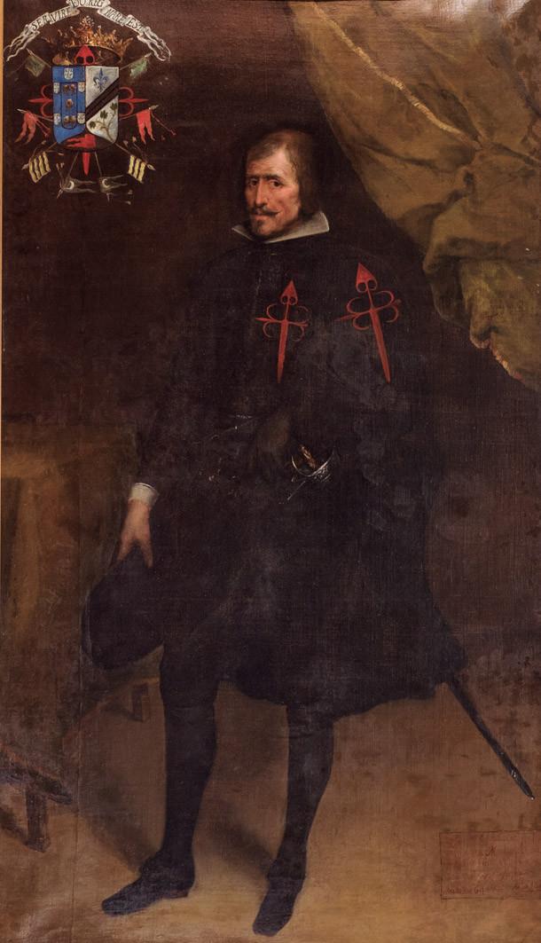 Escuela Española S. XVII. Retrato de Marqués